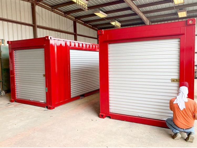 roll up door shipping containers