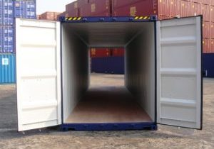 40 foot double door container